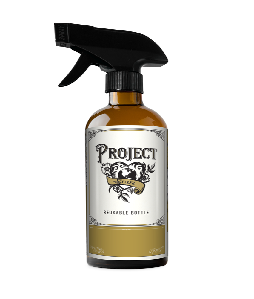 Reusable Spray Bottle | Project Sudz: Aluminum
